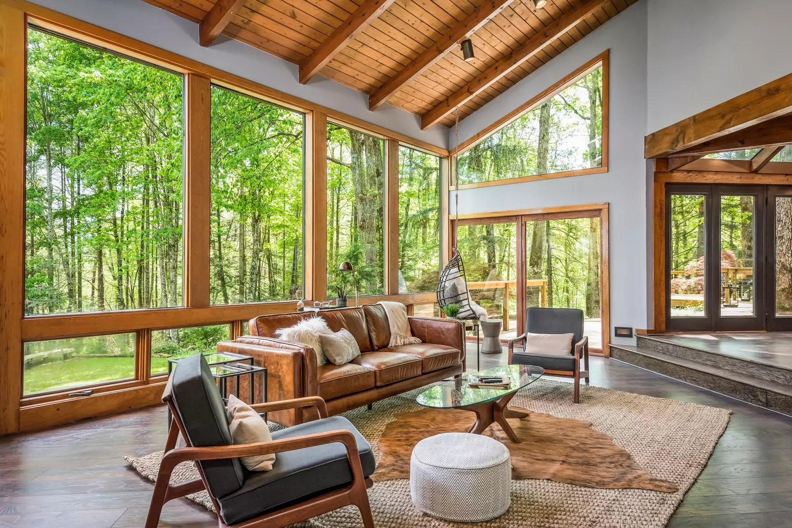 living room of Smoky Mountain short-term rental